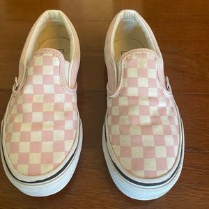 Vans - Pink Checkered Classic